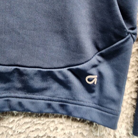 GapBodyFit Jacket Womens XL Navy Blue Full Zip-Up Stretch Hoodie Jacket - Picture 8 of 10
